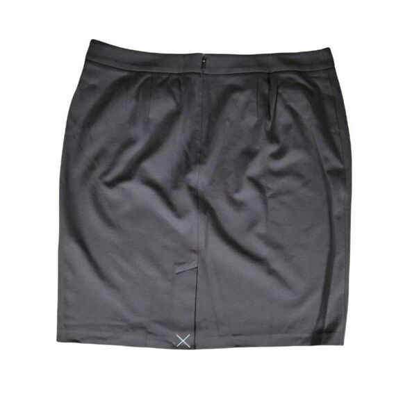 Talbots Black Pencil Skirt with Bows Sz 16P - Picture 2 of 8